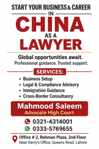Start Your Career As Lawyer In China